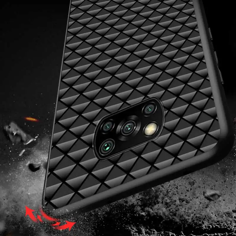 

Black Light Dark fashion For Xiaomi Redmi K30 K30S Mi 10T Lite Pro Poco X3 NFC X2 M3 M2 F2 Pro C3 F1 Soft Black Phone Case