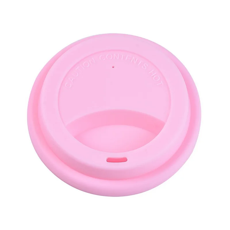 

Coffee Food Grade Dustproof Silicone Cover Circular Seal Single Layer Ceramic Glassr Silicone Cup Lid