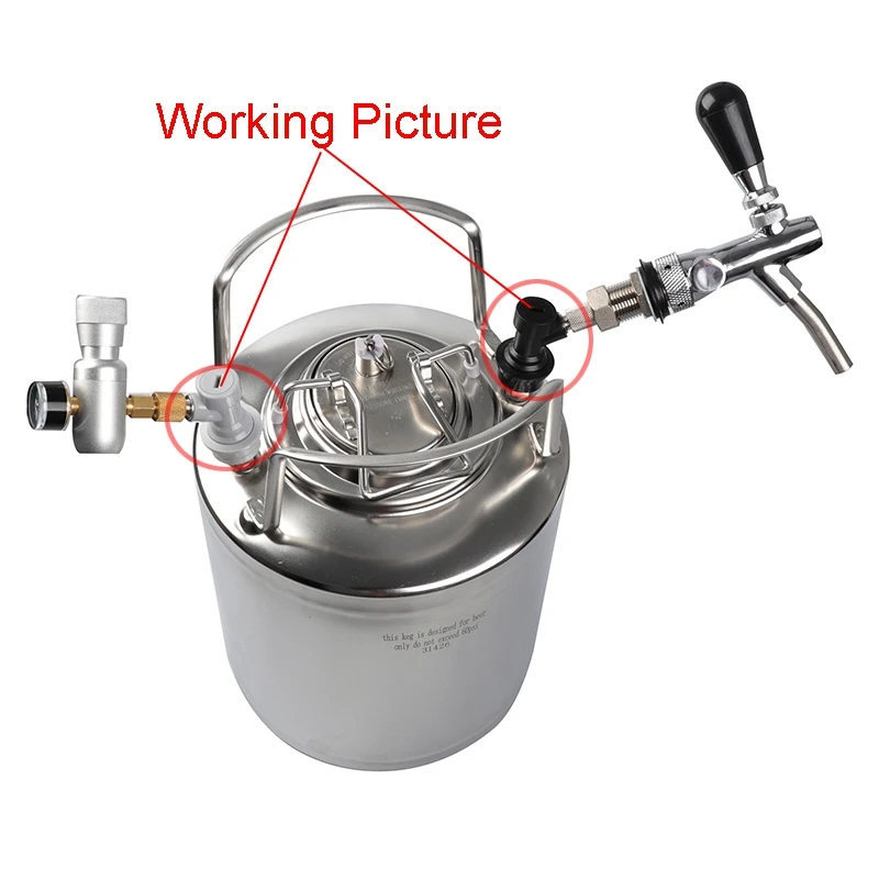 Домашние комплекты ночного белья из 2 предметов пивной кег разъем дозатор