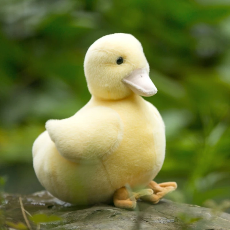 

Simulation Yellow Duck Super Cute Plush Doll Toy Stuffed Small Duck Accompany Soothing Kids Toys Birthday Xmas Gifts