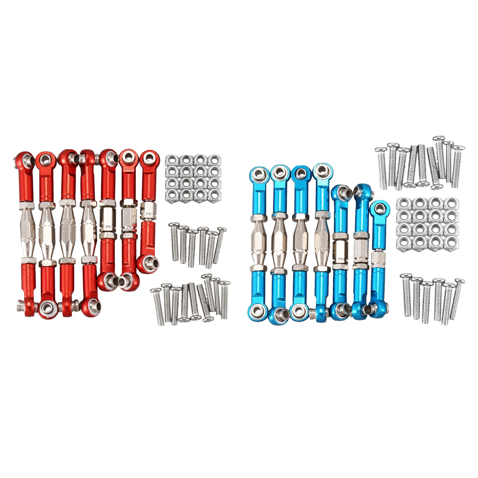 

7x Linkage Servo Pull Rod for WLtoys 144001 1/14 RC Car Buggy Truck Parts