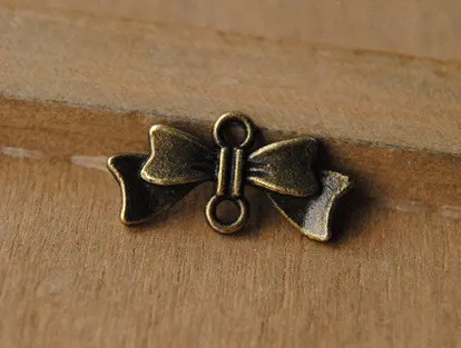 50 шт Лук Очарование Разъемы DIY иных металлических браслет Цепочки и ожерелья