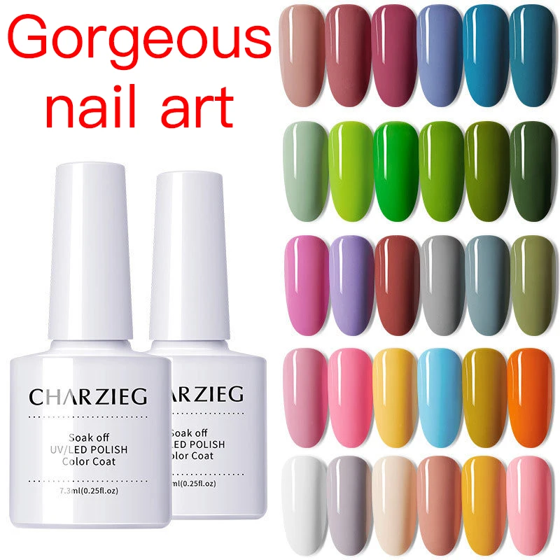 La Milee набор гель лаков для маникюра полуперманентный верхний слой УФ