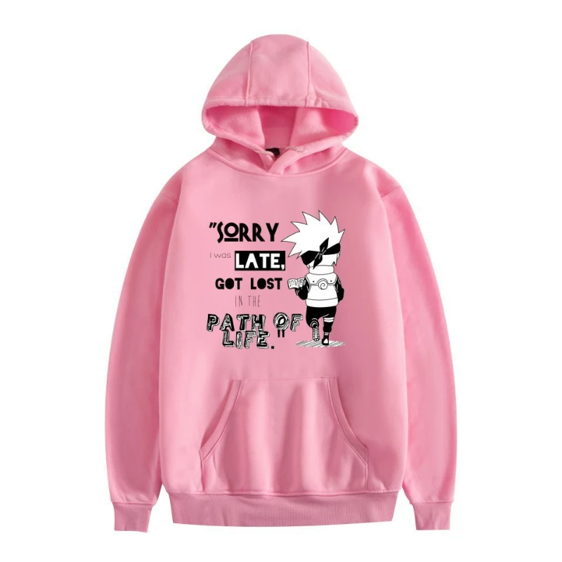 

New Japanese Anime Naruto Fall/winter Casual Loose Hooded Sweater for Men and Women платье женское