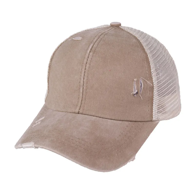 2020 летний модный конский хвостик бейсбольная кепка для женщин сетчатая Кепка