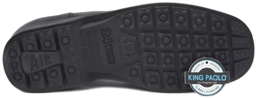 

King Paolo 201 8K 300 BLACK Male Shoes Shoes Classic