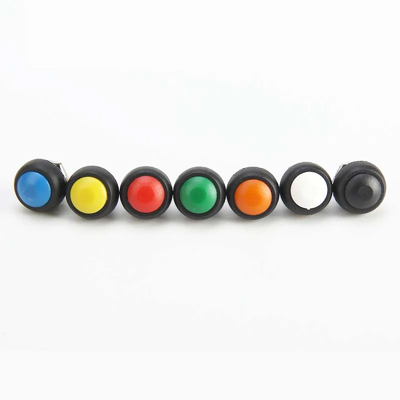 Мини выключатель 1 шт. 2 контактный 12 мм А водонепроницаемый Pbs33b В|Выключатели| |