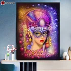 5D алмазная живопись сделай сам, наборы для вышивки крестиком, красивая фэнтезийная женщина, Алмазная мозаика, картина, вышивка, Полная работа, настенный Декор для дома