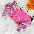 Зимняя одежда для собак, одежда для девушек, комбинезон для чихуахуа, йоркширского померанского бишона, пуделя, шнауцера, аксессуары для собак XS