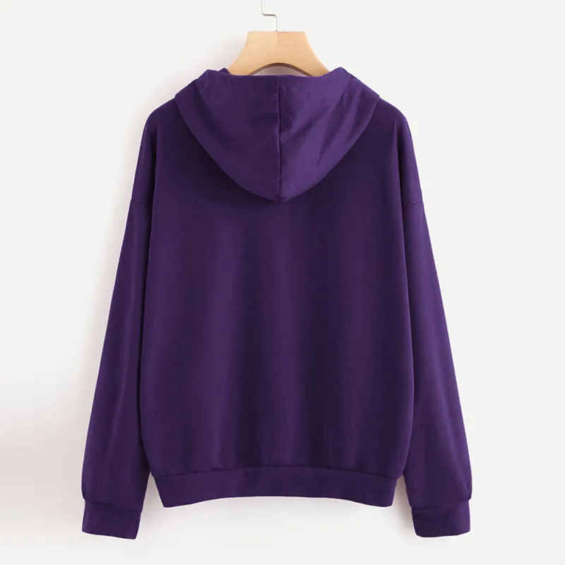 

Women Hoodies Autumn 2020 Letter Print Sweatshirt Oversized Streetwear Sweatshirts Cool Pullover Tops