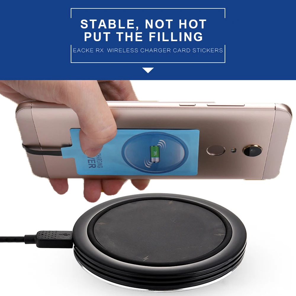 New Qi Wireless Charger Receiver Fast Charging for wireless charger Pad Coil xiaomi huawe iphone samsung phone Type-C/Type-A | Мобильные