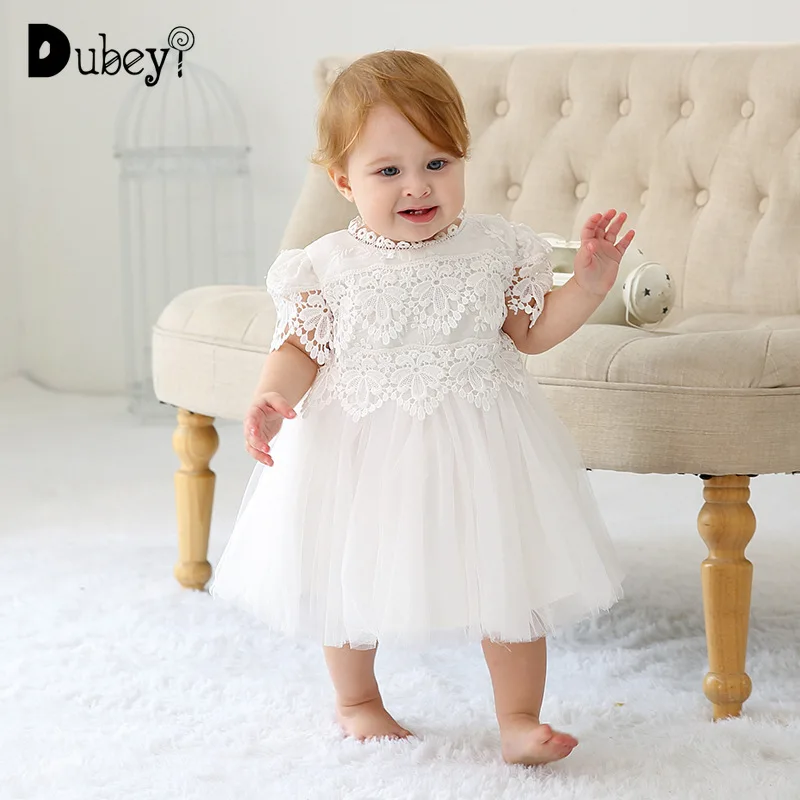

Baby Girl Party Dress First Birthday Princess Dress Flower Girl Dresses for Weddings Baptism Dress for Baby Girl Christening
