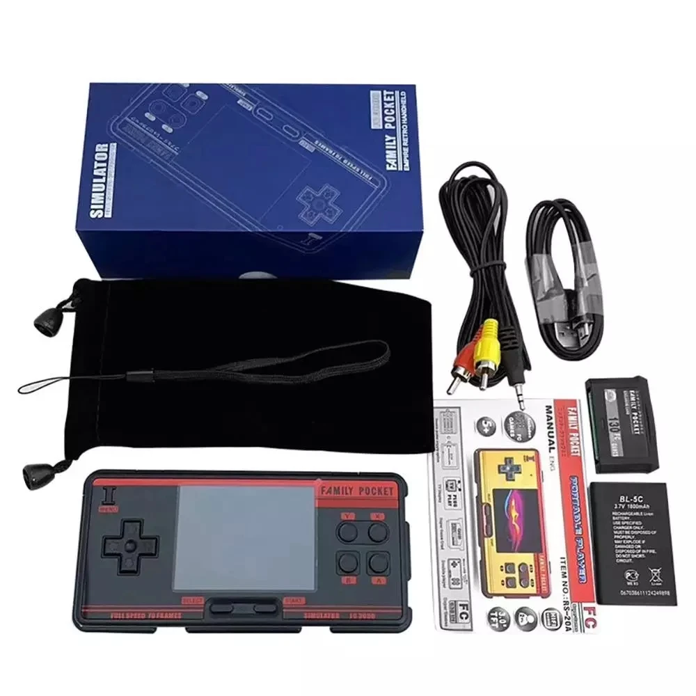 

FC3000 V2 Classic Retro Handheld Game Console 4000+ Games Video Game Player Support 10 Formats IPS Screen Portable Game Console