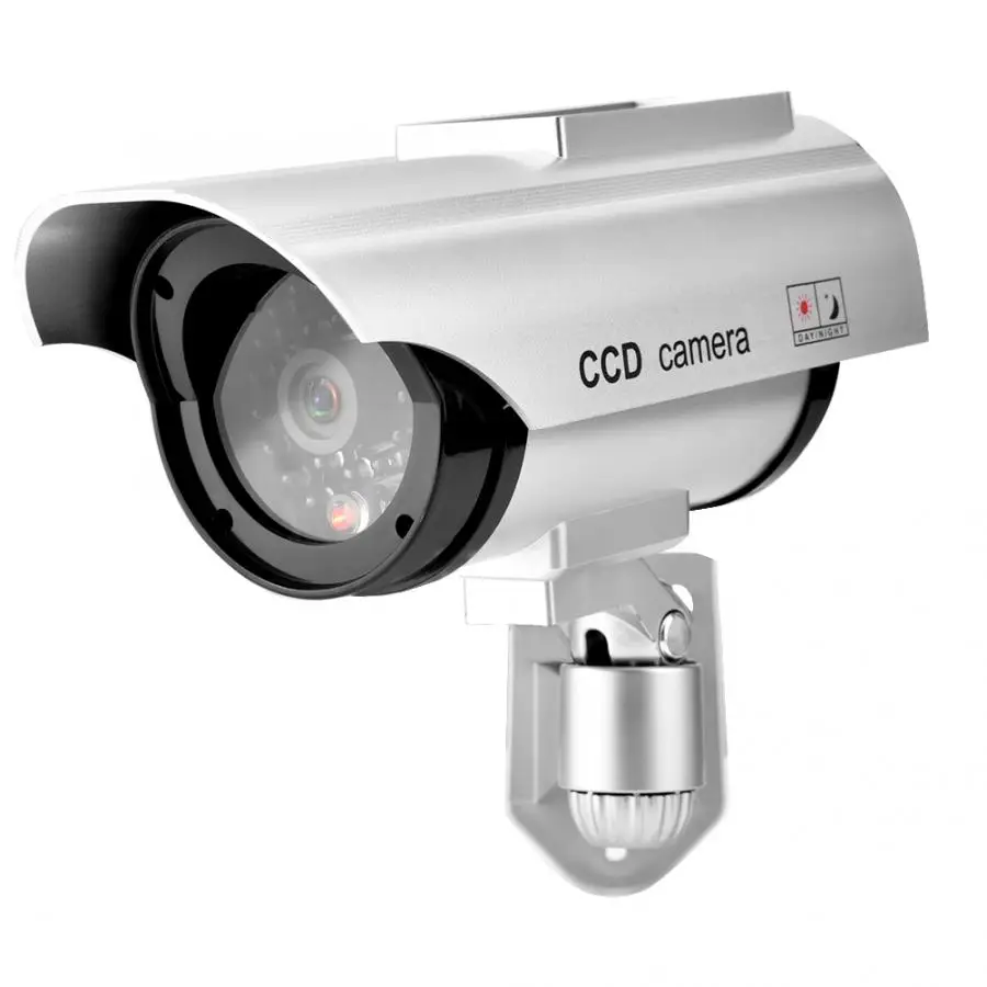 Камера безопасности на солнечной энергии поддельная камера видеонаблюдения