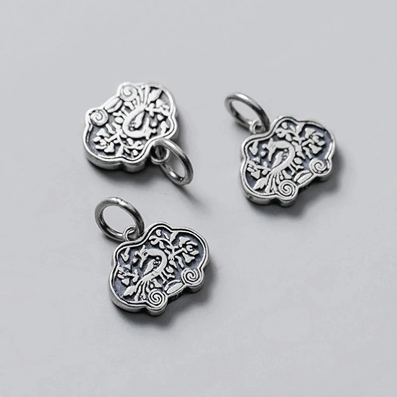 925 стерлингового серебра китайский классический долговечность Подвески в виде