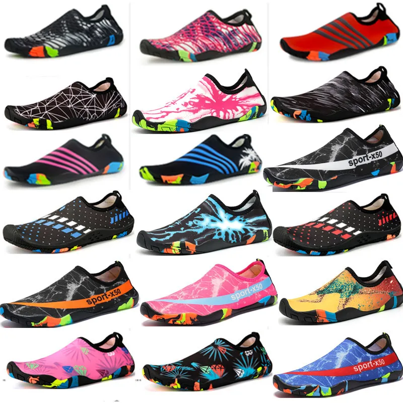 2020 New Outdoor Swimming Water Aqua Shoes Men Women Beach Camping Unisex Walking Lover Yoga Non-slip Sneakers | Спорт и развлечения