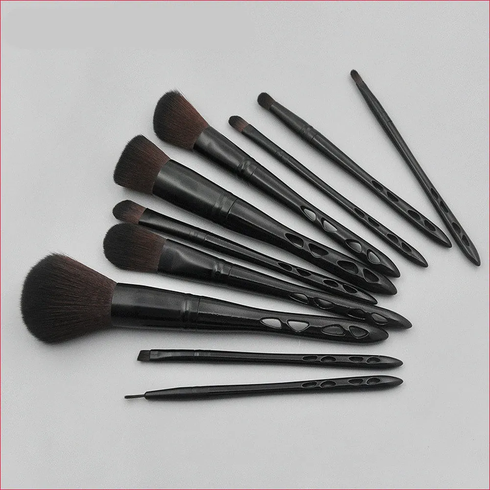 10 шт. Профессиональные кисти для макияжа|Аппликатор теней век| |