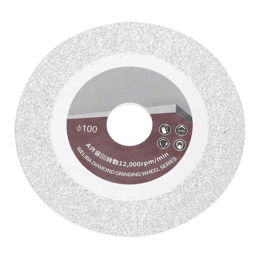 

100mm 60 Mesh Brazing Diamonds Cutting Wheel Disc Accessories for Marble Machine