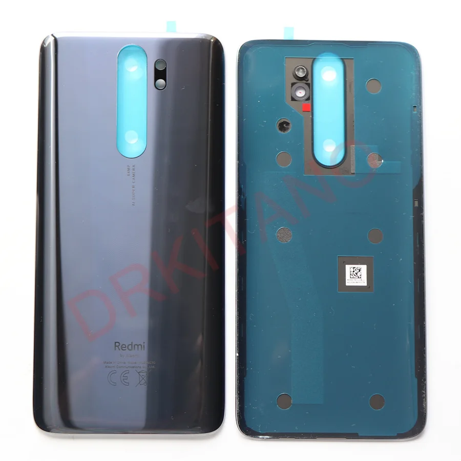 Оригинальное новое заднее стекло для Xiaomi Redmi Note 8 Pro Крышка батарейного отсека Note8