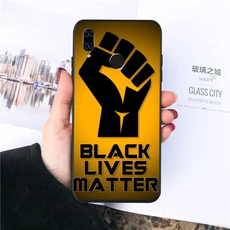 

Black Lives Matter Phone Case For Huawei Honor view 7a5.45inch 7c5.7inch 8x 8a 8c 9 9x 10 20 10i 20i lite pro