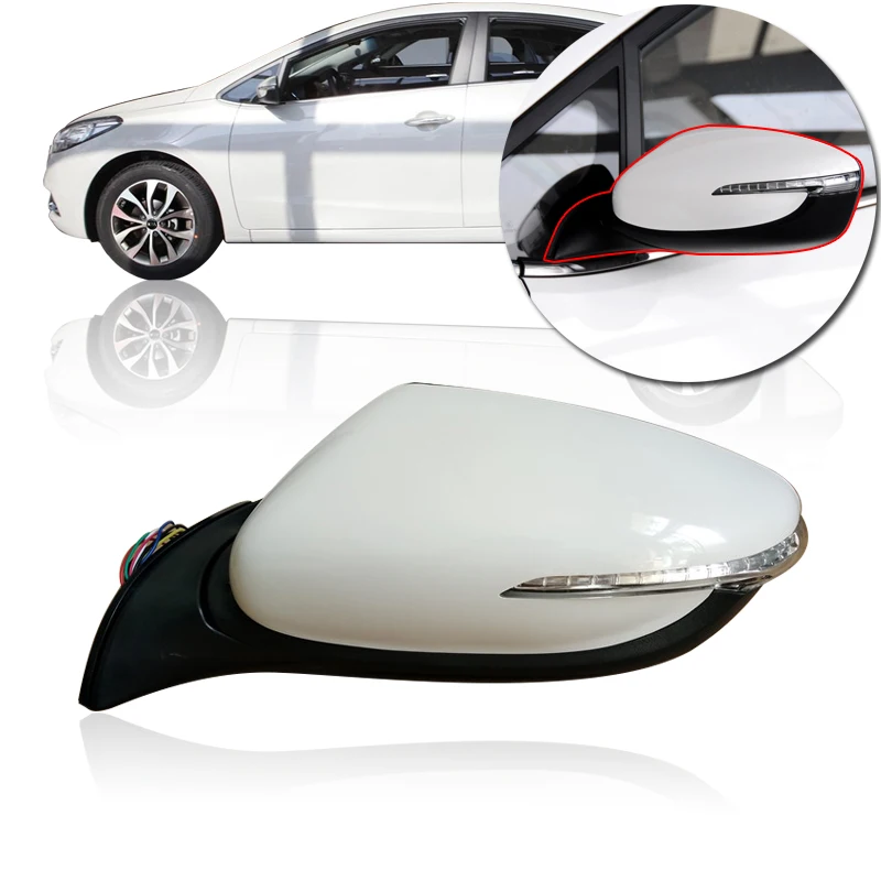 Автомобильная зеркальная деталь CAPQX в сборе для KIA cerato K3/K3S GL GLS DLX P style 2012 2013 2014 2015 2016
