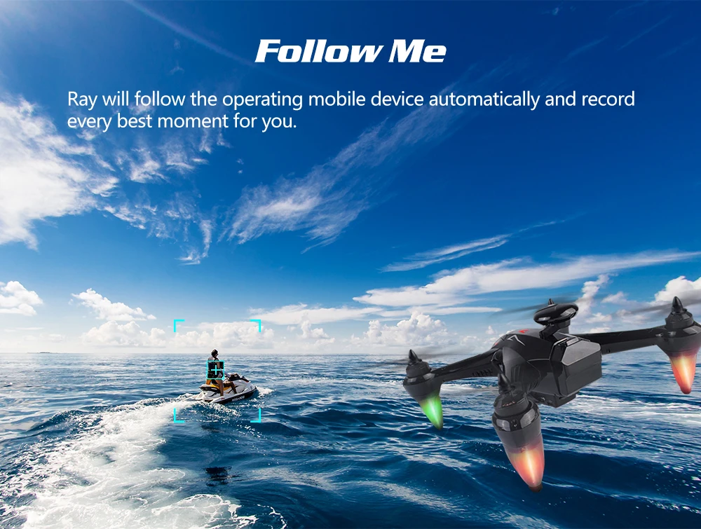 Global Drone GW198 5G WiFi FPV Бесщеточный двигатель RC Квадрокоптер gps Дрон Hover дроны следуем за мной Дрон с камерой против Ошибок 2 F11