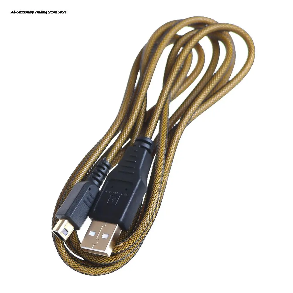 Gold Plated USB Charger Data Cable Cord For Nintend 3DS XL/ / DSi XL 2DS Sync Power |