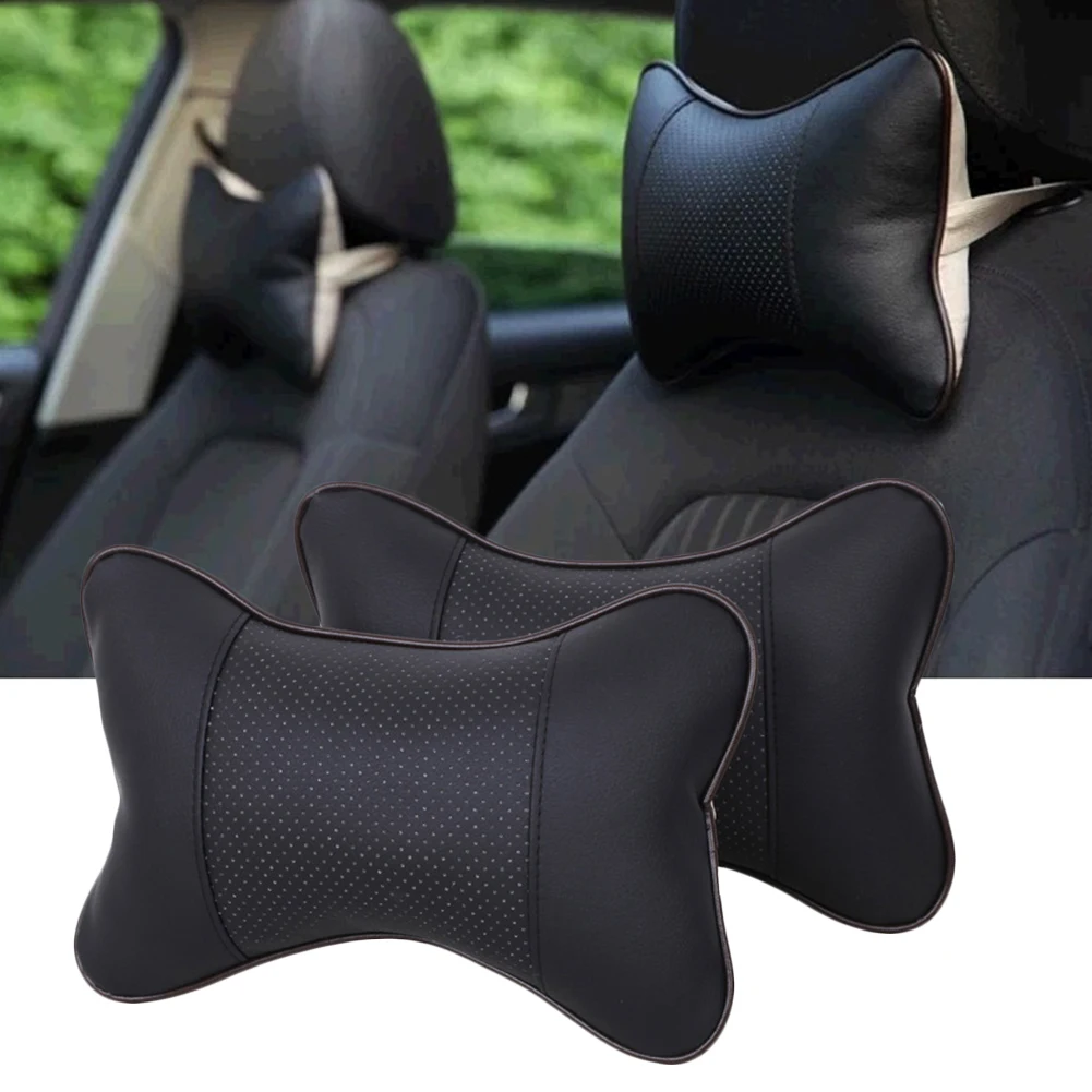 

Neck Pillow Car Care Car Auto Seat Head Neck Rest Cushion Headrest Pad Seat Cover Pillow Relieve Pain and Muscle Tension
