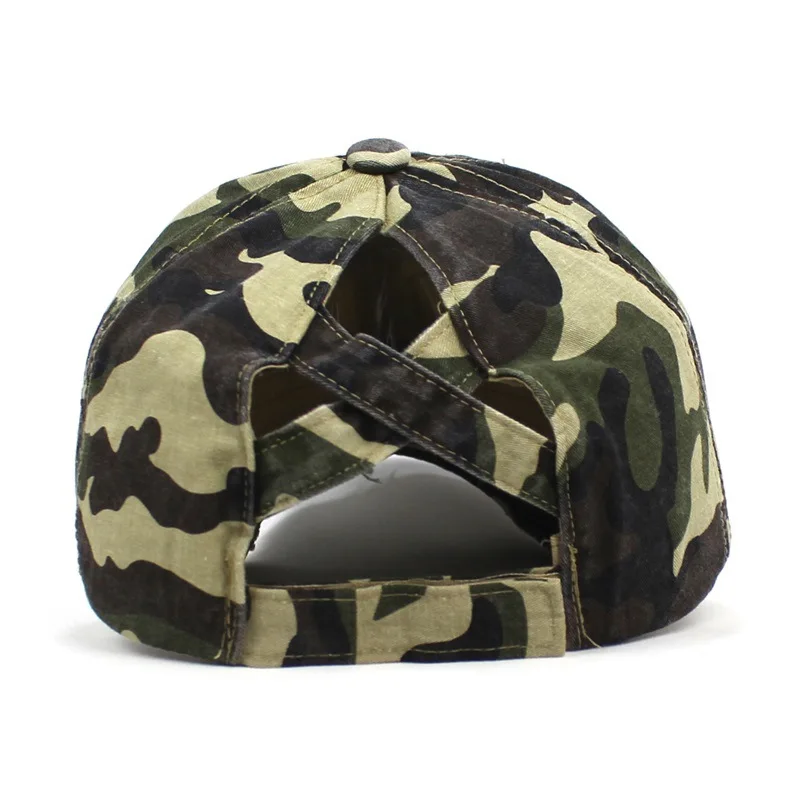 

LDSLYJR Camouflage print cotton Baseball Cap Adjustable outdoor Snapback Hats for men and women 256