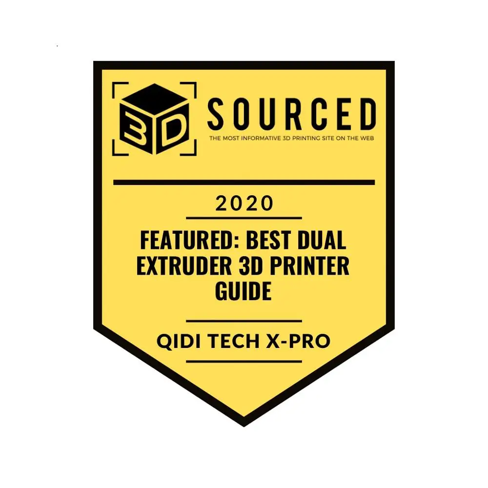 

QIDI TECH Dual Extruder X-Pro 3D Printe with WiFi print with ABS,PLA,TPU