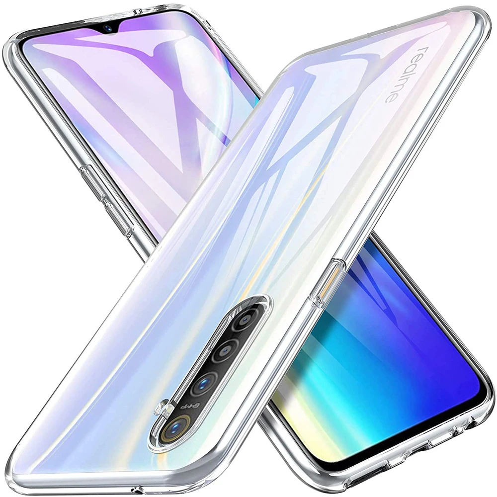 Ультра тонкий чистый мягкий чехол для OPPO Рино 4 10X зум 5G Z 2F Realme 6 8 C21 C3 A31 X50 Pro Q X2 X3 XT A9