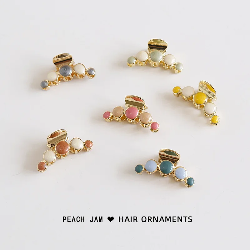 1 шт. Элегантные корейские универсальные заколки для волос девушек изысканные