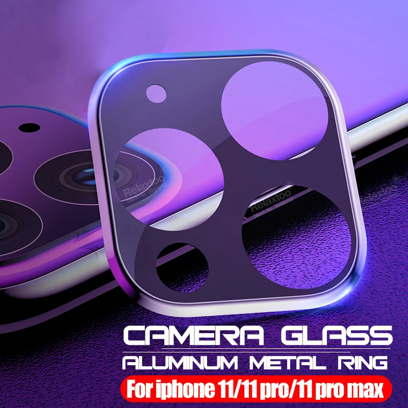 3D изогнутое кольцо для объектива камеры iPhone 11 Pro Max защитная пленка из закаленного