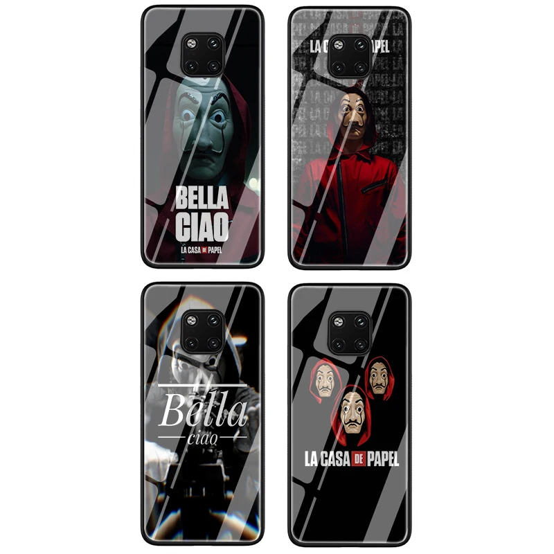 Мопс милый кот со стеклом es закаленное стекло чехол для телефона huawei 7A 8X9 10 P10 P20 P30