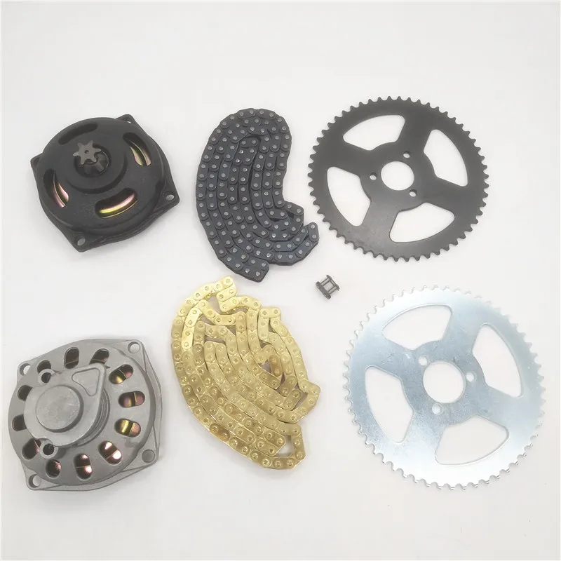 T8F 136 звеньев цепи 54T 26/29 мм задние колеса 6/7 тгир коробка для 43cc 49cc Minimoto мопед