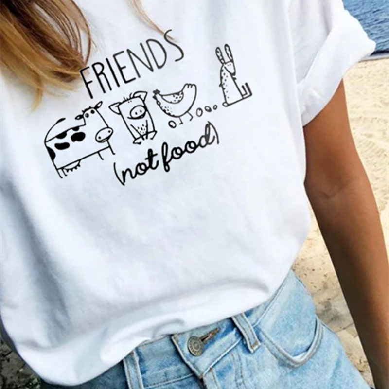 Веганская футболка Вегетарианская мужская женская подарок животное любитель