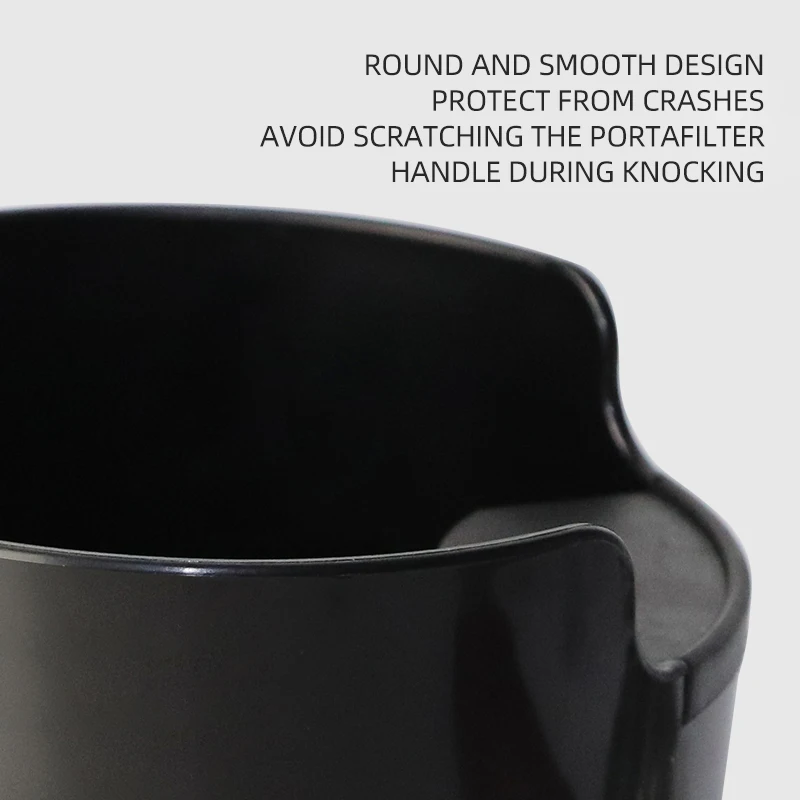 Контейнер для остатков кофейного порошка Черная Глубокая чаша нескользящая
