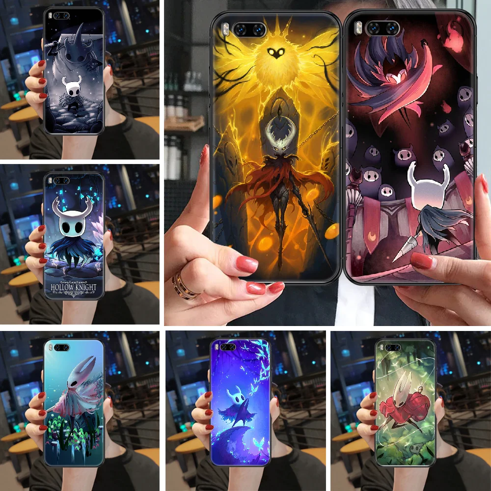 

Game Hollow Knight Phone case For Xiaomi Mi Max Note 3 A2 A3 8 9 9T 10 Lite Pro Ultra black tpu Etui painting back trend