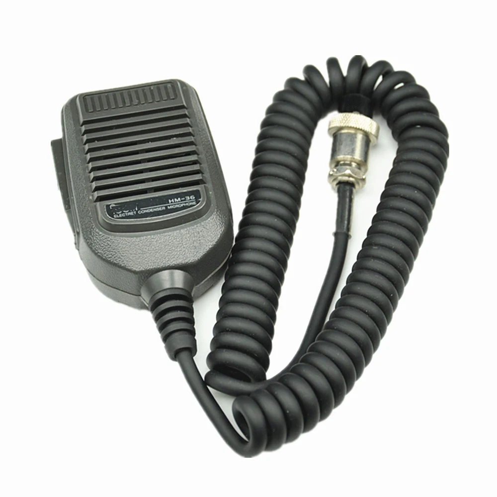 Ручной микрофон Динамик HM 36 HM36 для BMW ICOM IC 25 28 228 718 449C 7200 7600 775 38 45 48 радио|speaker mic for