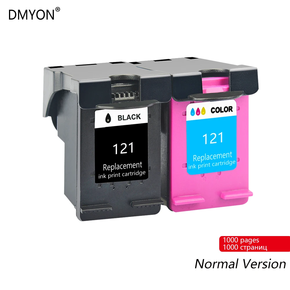 DMYON 121XL сменный картридж для принтера для hp 121 с чернилами hp Deskjet D2563 F2423 F2483 F2493 F4213 F4275 F4283 F4583 картриджи для принтеров