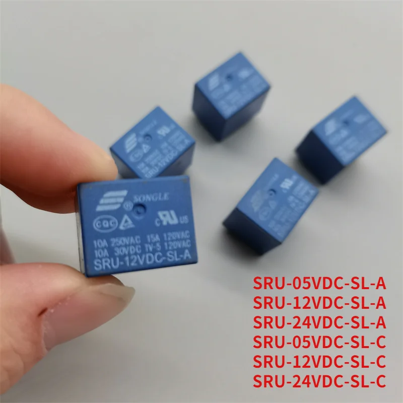 1 шт. 15A T70 SRU-05V DC-SL-C SRU-12VDC-SL-C SRU-24VDC-SL-C 05, в возрасте от 12 до 24 В, SRU-05V 12V 24 V DC-SL-A 4-контактный/5-контактный разъем