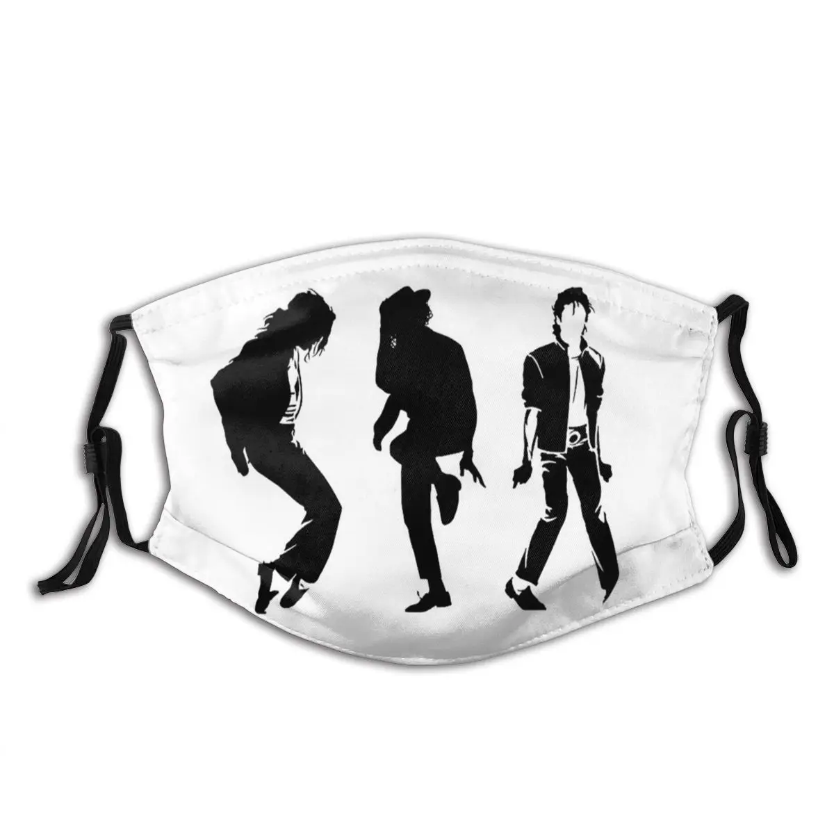 

Michael Jackson King Of Pop Washable Mouth Face Mask with filter Anti Haze Cold Proof Winter Protection Cover Respirator
