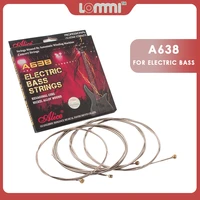 lommi alice a638 electric bass strings hexagonal core nickel alloy wound 045 065 085 105 string gauges electric bass accessory