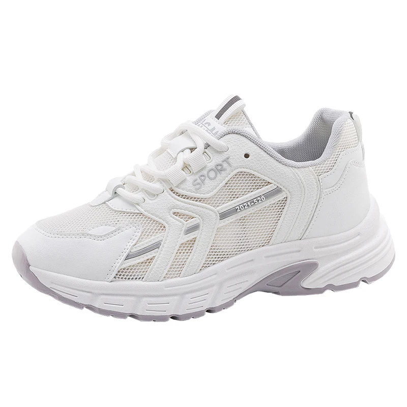 

Fashion Women Lightweight Sneakers Running Shoes Outdoor Sports Shoes Breathable Mesh Comfort Running Shoes Air Cushion Lace Up