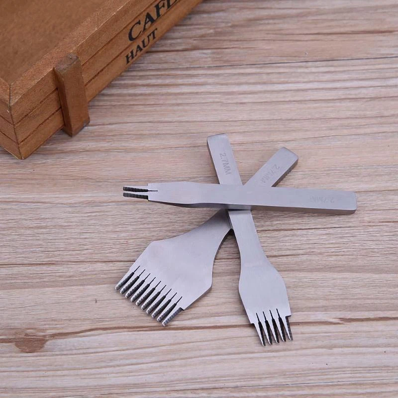 Промо-акция! 3 85 мм белый стальной плоский долото Кожа ремесло Инструменты