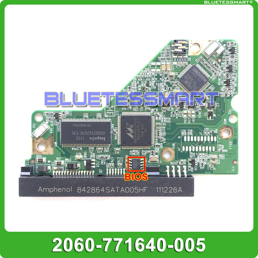 HDD PCB печатная плата 2060-771640-005 REV A/P1 для WD 3 5 SATA восстановления данных ремонт