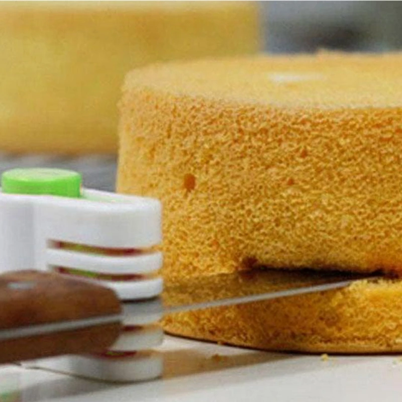 2 шт. Регулируемый 5 слойный резак для торта DIY Резак хлеба фиксатор направляющий