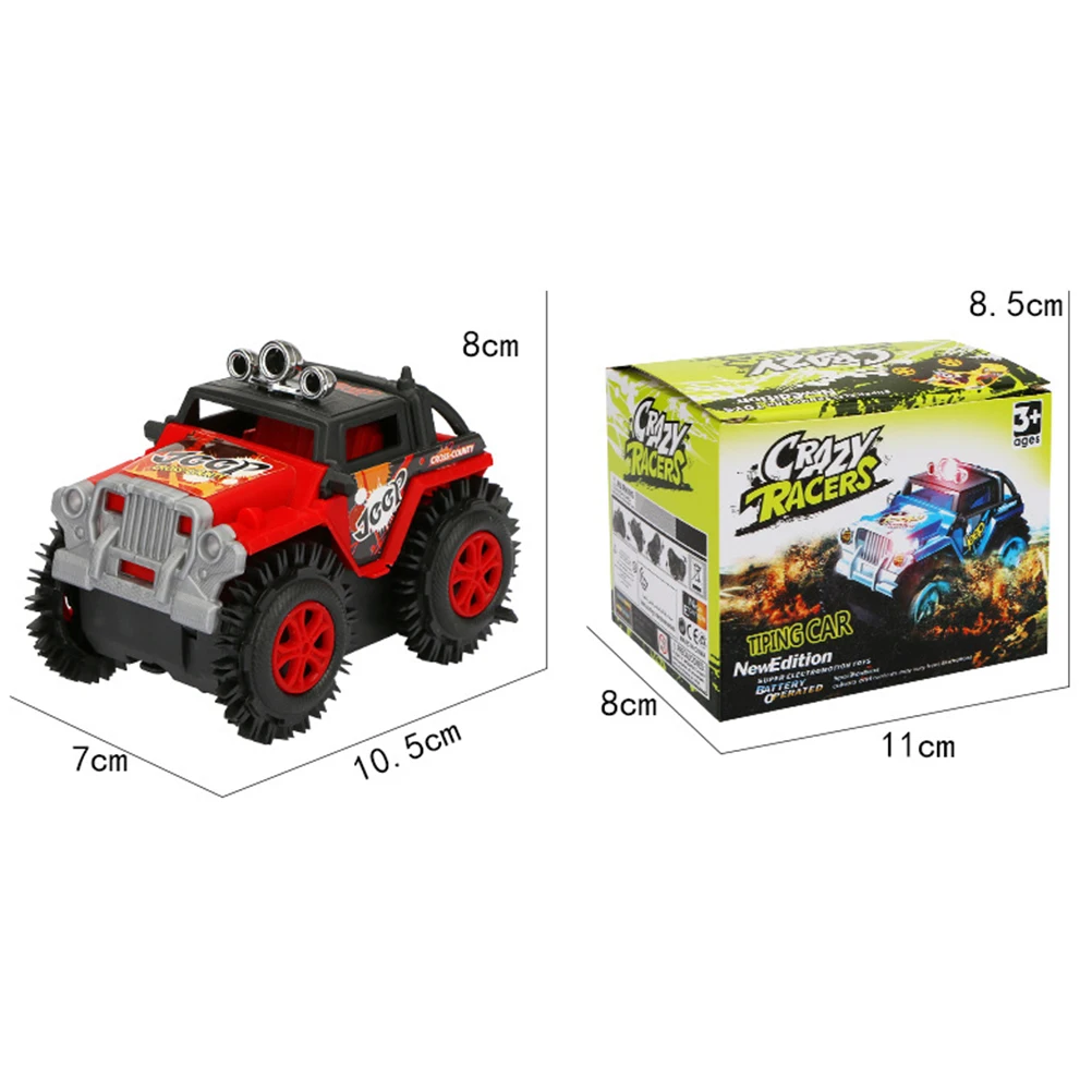 Детский Электрический трюк игрушечный автомобиль имитация 4 колеса грузовик для