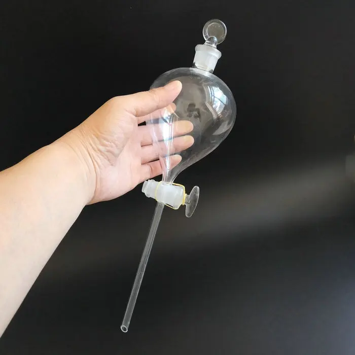 60 мл до 1000 шариковая прозрачная стеклянная разделяющая лабораторная посуда с