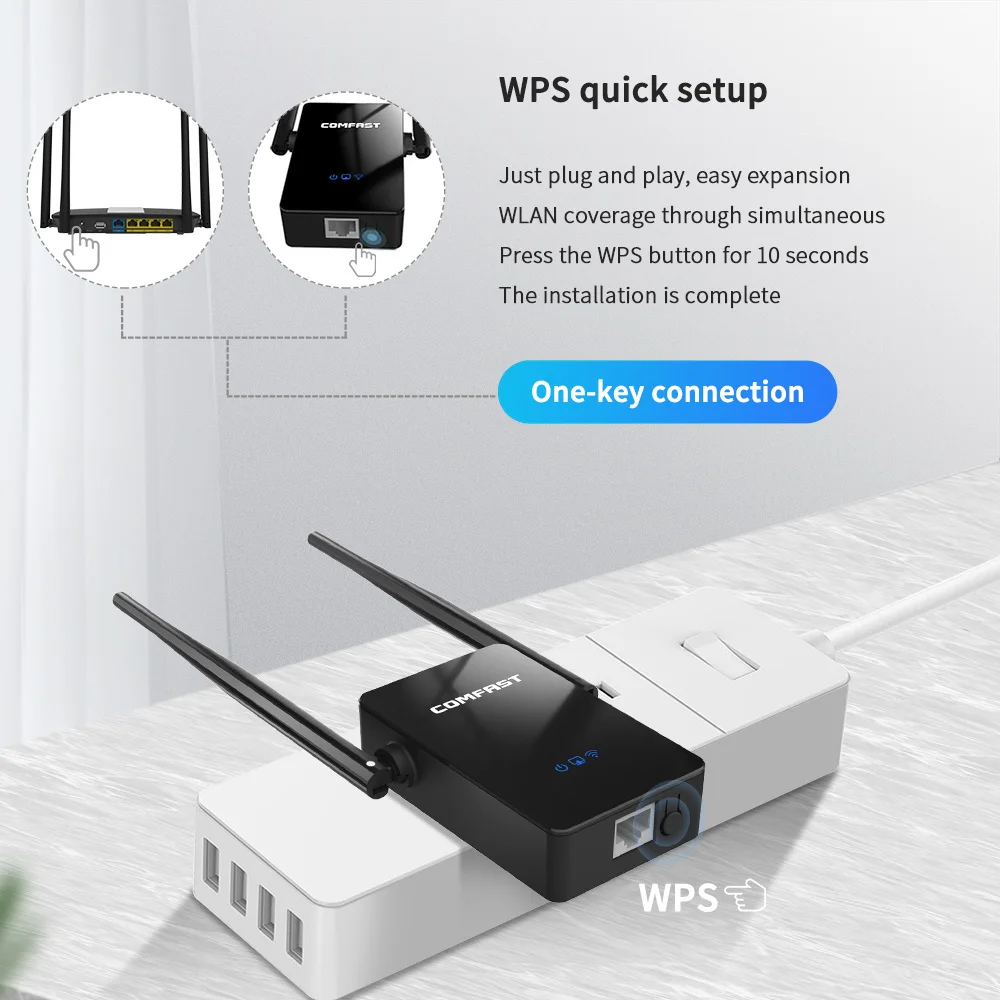 2 4 ГГц Wi fi ретранслятор маршрутизатор точка доступа 300 Мбит/с Беспроводной с
